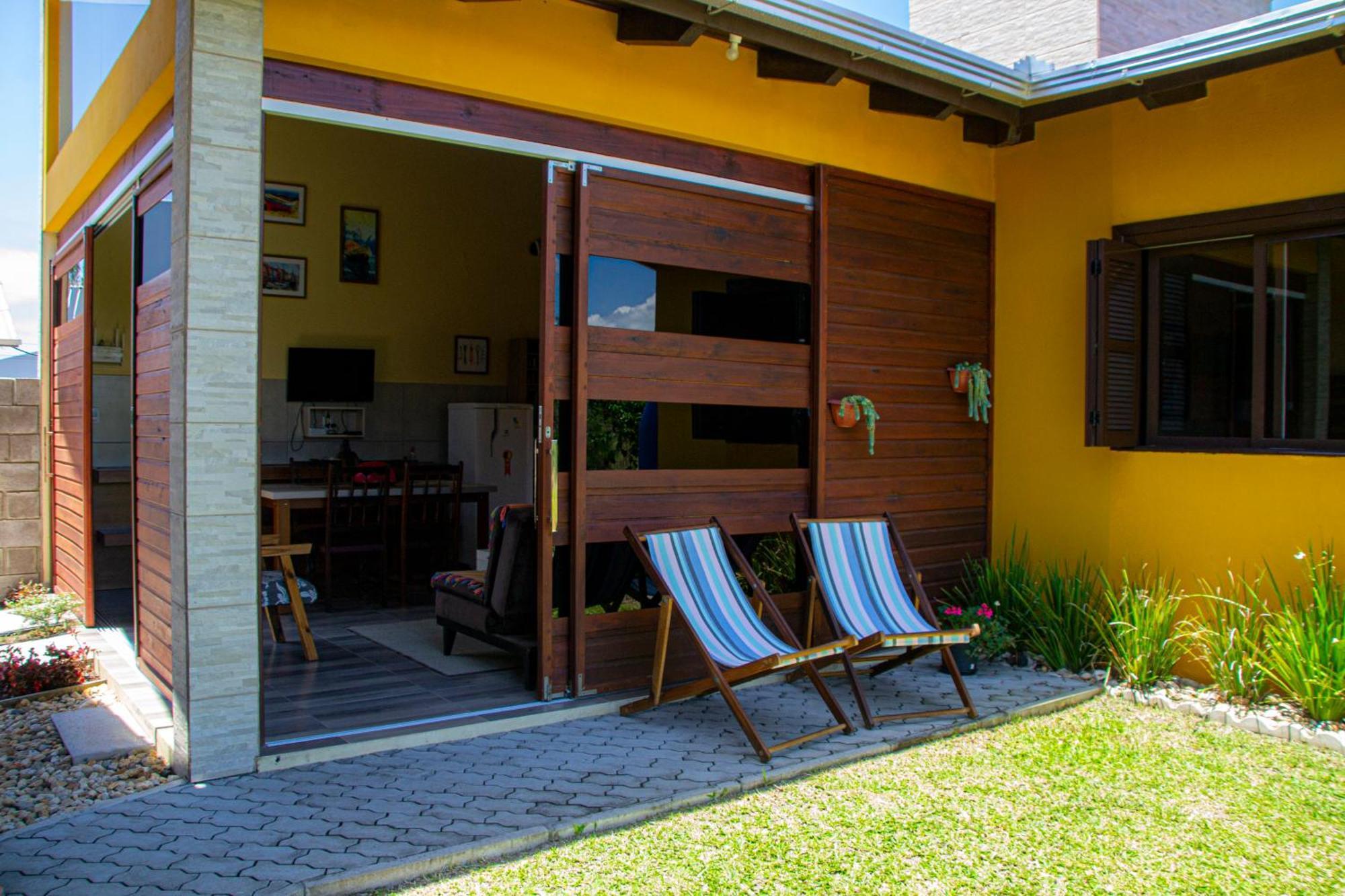 A Casa Amarela - Conforto E Tranquilidade Proximo Ao Mar Balneario Gaivota Экстерьер фото